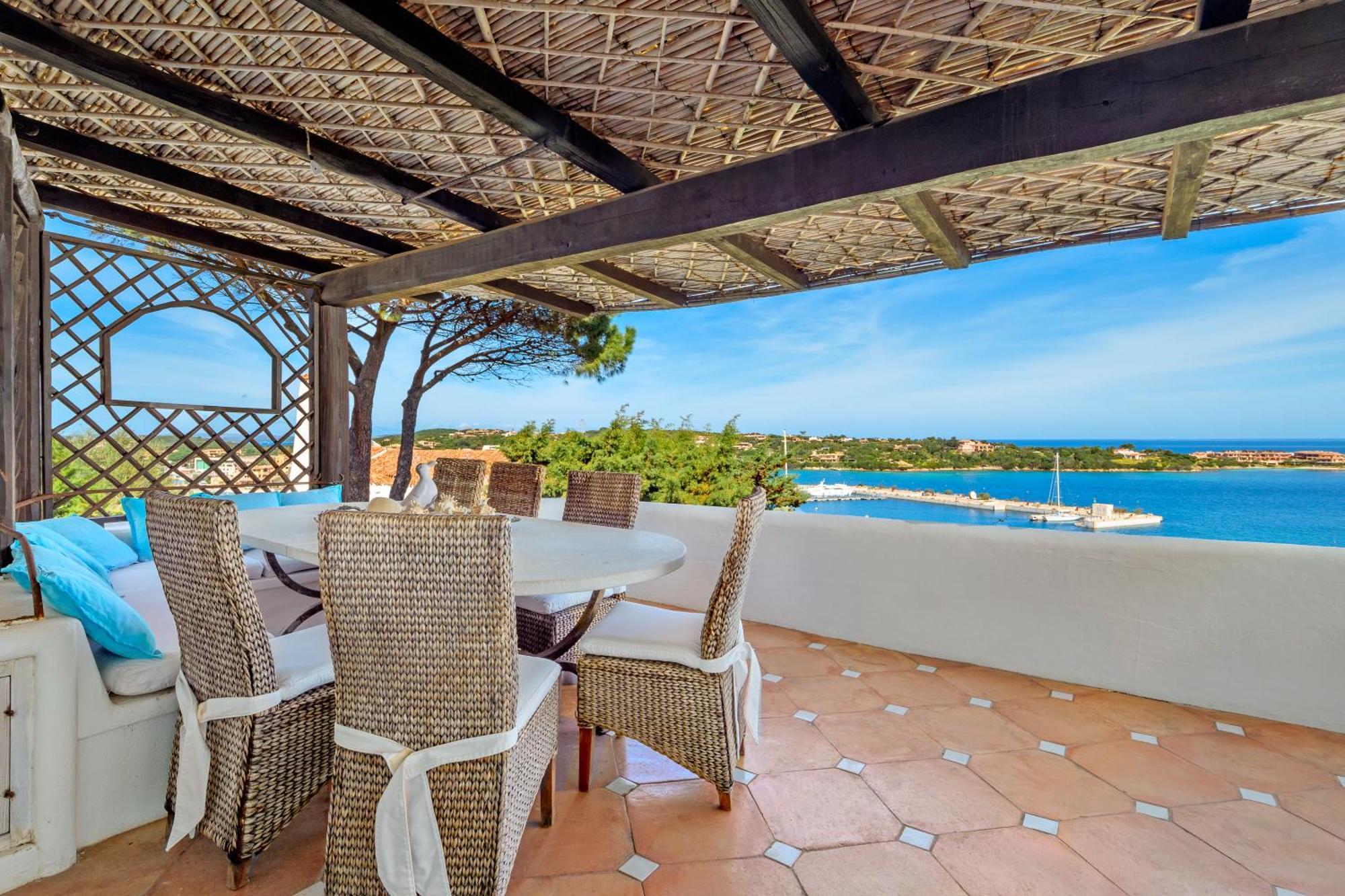Terrazza Sul Mare A Porto Cervo Villa Eksteriør billede