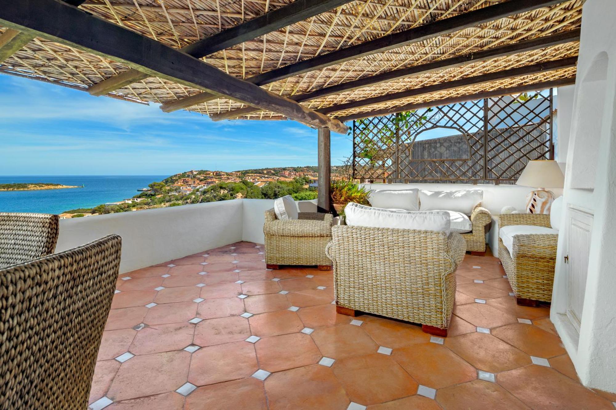 Terrazza Sul Mare A Porto Cervo Villa Eksteriør billede