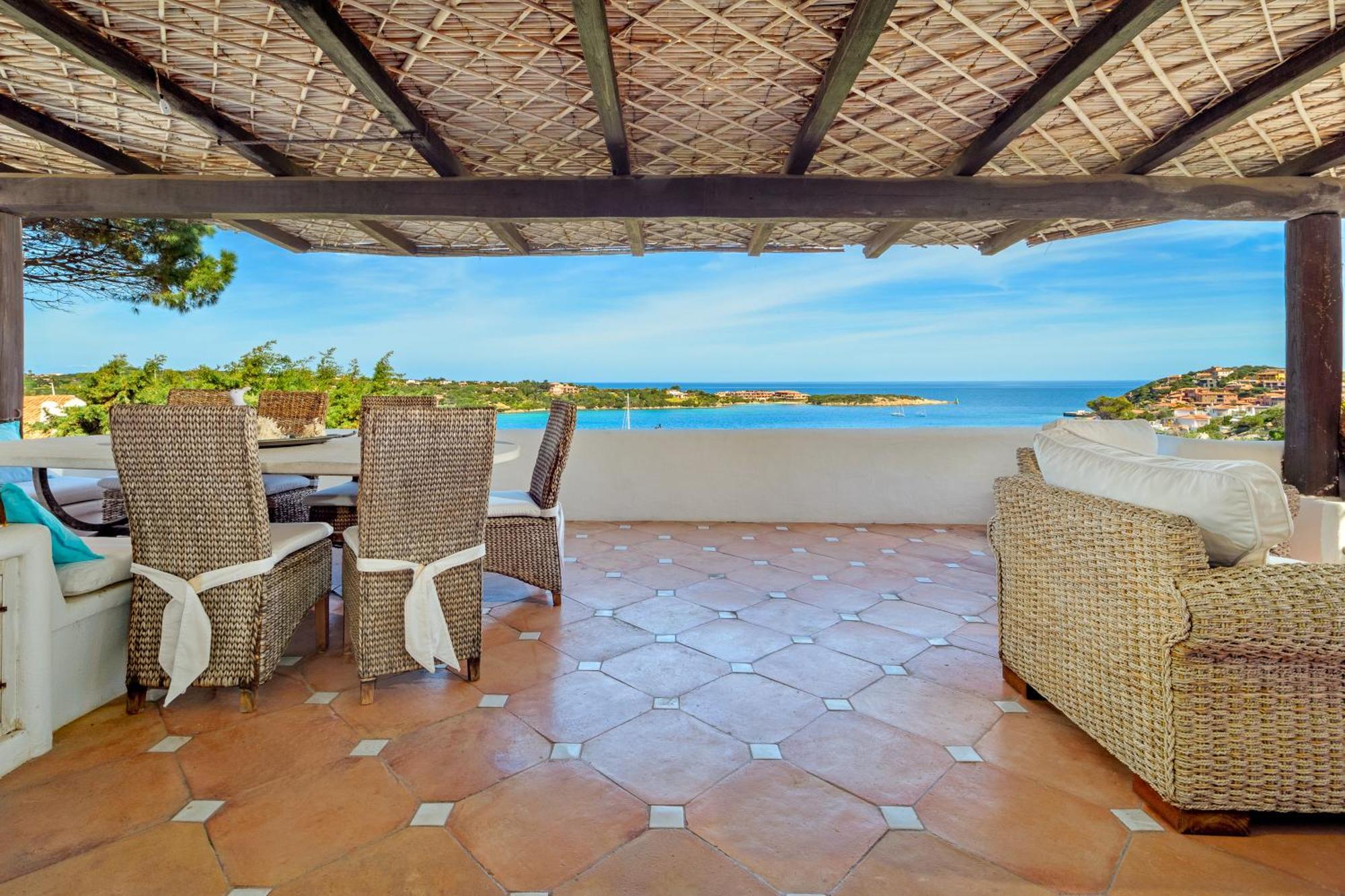Terrazza Sul Mare A Porto Cervo Villa Eksteriør billede